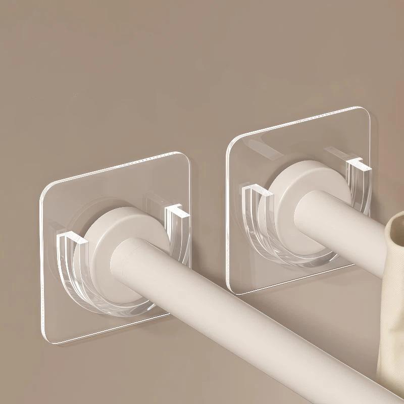 Rod Holder Fishing - Soportes Transparentes Autoadhesivos para Barra de