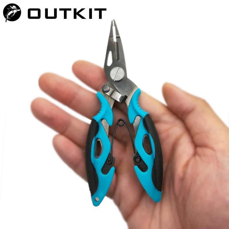 Fishing Equipment Hanger - OUTKIT-Alicates de pesca multifuncionales, cortador de