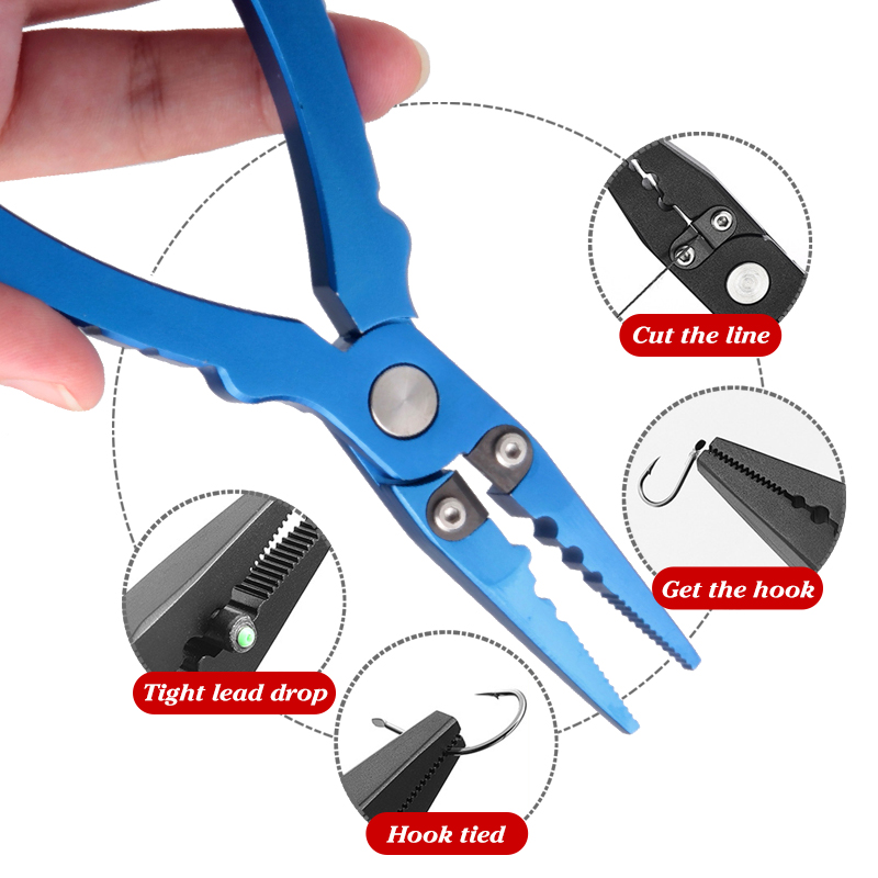 Pinzas de pesca ultraligeras d - Fishing Equipment Hanger reseña y precio