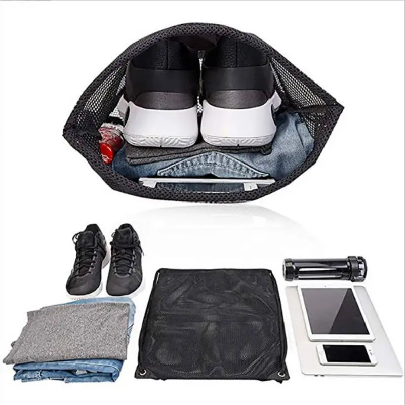 Mochila de malla con cuerda, b - Fishing Equipment Bag reseña y precio