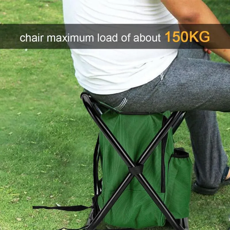 Silla de pesca plegable 2 en 1 - Fishing Equipment Bag reseña y precio