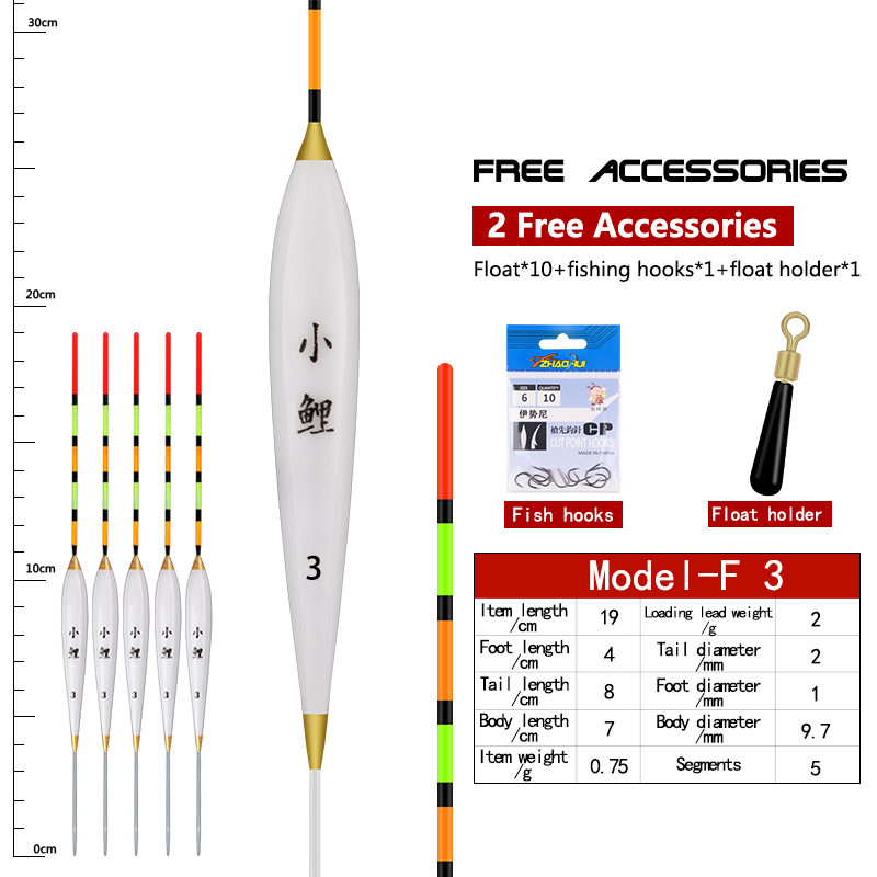 5 uds flotadores de pesca de a - Fishing Equipment Bag reseña y precio