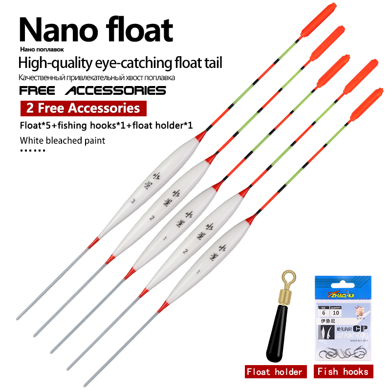 5 uds flotadores de pesca de a - Fishing Equipment Bag reseña y precio