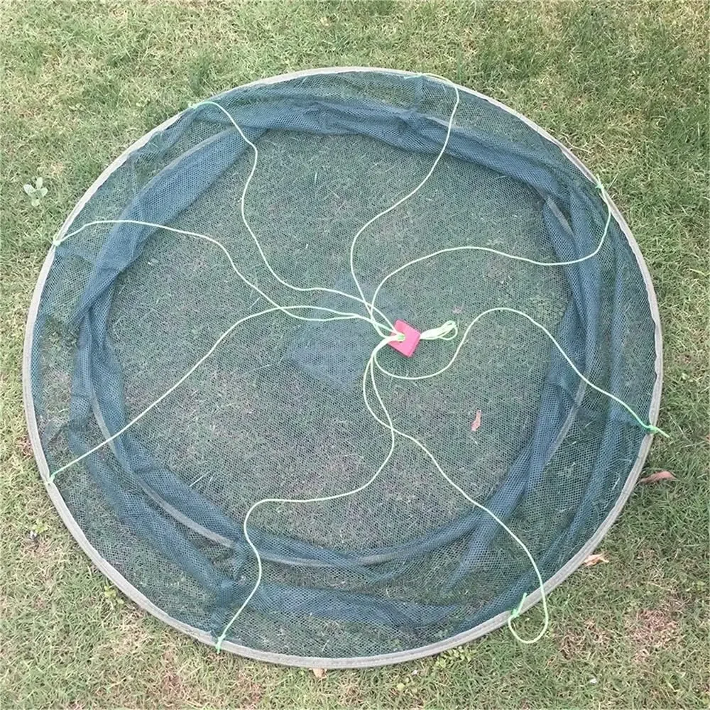 Nueva Red de Pesca Plegable de - Fishing Equipment Net reseña y precio